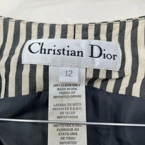 Christian Dior Striped Vest